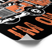 Sorry I Can't I'm On Call Funny Tow Truck Driver T Poster (Ecke)