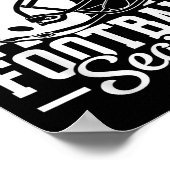 Sorry I Can't It's Football Season Game Day Touchd Poster (Ecke)