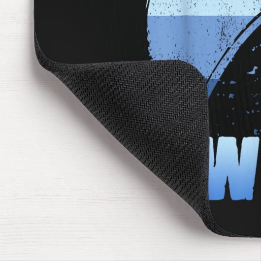 Sorry I Can't It's Week Funny Shark Gift  Mousepad (Ecke)