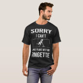 Sorry I Cant Ringette T-Shirt (Vorne ganz)