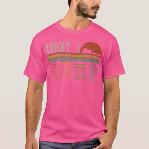 Sorry I-Dgaf Funny Hidden Message Guitar Chords Pl T-Shirt