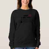 SORRY I ONLY DATE ROCKSTARS SWEATSHIRT (Vorderseite)