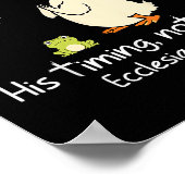 Sorry, ich'm zu spät, nicht mein lustiger Chri Poster (Ecke)