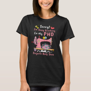 Sorry, ich arbeite an meiner Bildnähmaschine auf m T-Shirt