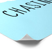 Sorry, ich bin beschäftigt, Rainbows zu jagen Poster (Ecke)