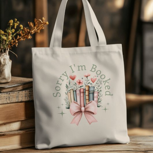Sorry, ich bin gebucht Niedlich Coquette Tote Bag Tragetasche