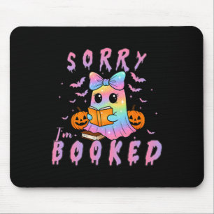 Sorry, ich bin Ghost Reading Halloween Book-Liebe Mousepad