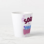 Sorry, ich bin nicht beschäftigt Chill und vertrau Milchtasse (Vorderseite)