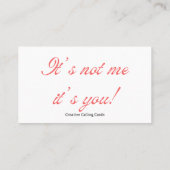 Sorry, ich bin nicht interessiert Verabredet Telefonnummerkarte (Rückseite)