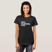 Sorry, ich bin ungeschickt Introvert Anti Social A T-Shirt (Vorne ganz)