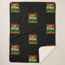 Sorry, ich habe Pflanze an diesem Wochenende Sherp Sherpadecke