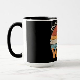 Sorry, ich kann seine Woche nicht Funny Shark Gesc Tasse