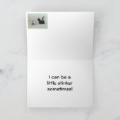 Sorry, ich kann stinker Cat Meme sein Karte (Innenseite)