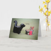 Sorry, ich kann stinker Cat Meme sein Karte (Gelbe Blume)