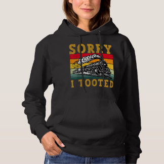 Sorry, ich Toooook Lokomotive Funny Train Lovers S Hoodie