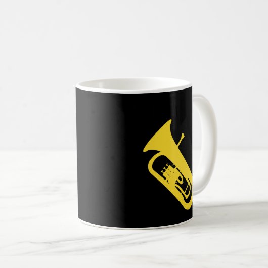 Sorry, ich Tooot Funny Baritone Funny Euphonium Kaffeetasse (VorderseiteRechts)