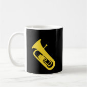 Sorry, ich Tooot Funny Baritone Funny Euphonium Kaffeetasse (Links)
