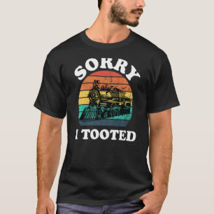 Sorry, ich Tooot Lokomotive Model Train Men T-Shirt