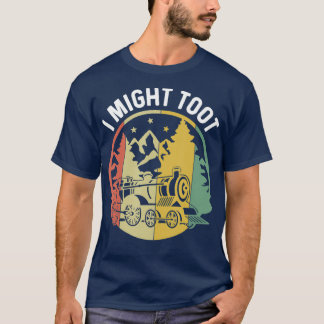 Sorry, ich Tooted Zug Retro Eisenbahn Geschenke St T-Shirt