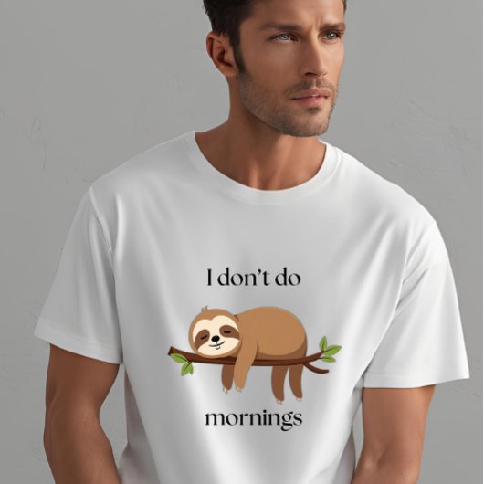 SORRY ICH TUE MORNINGS SOMMERURLAUB NICHT. T-Shirt