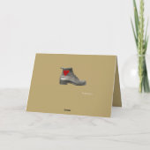 Sorry, ich war eine Fersenreparatur Kundenbindung Karte (Rückseite)