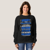 Sorry I'm A Spoiled Boyfriend By Freaking Awesome  Sweatshirt (Vorne ganz)