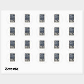 Sorry I'm Addicted - Funny Book Worm Motiv Sticker (Blatt)