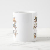 Sorry I'm Booked Book Lover Jumbo-Tasse (Vorderseite)