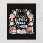 Sorry I'M Fully Booked Tonight Flyer (Hinten)