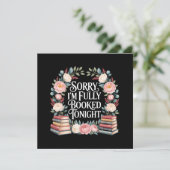 Sorry I'M Fully Booked Tonight Programm (Stehend Vorderseite)