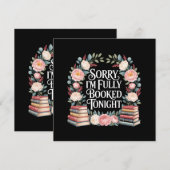 Sorry I'M Fully Booked Tonight Programm (Vorne/Hinten)