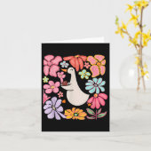 Sorry I'm Late His Timing Not Mine, Funny Christia Karte (Gelbe Blume)