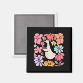 Sorry I'm Late His Timing Not Mine, Funny Christia Magnet (Vorderseite/Rückseite)