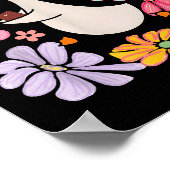 Sorry I'm Late His Timing Not Mine, Funny Christia Poster (Ecke)