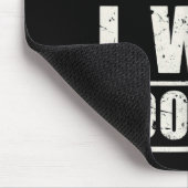 Sorry I'm Late I Was Ong Mousepad (Ecke)