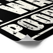 Sorry I'm Late I Was Ong  Poster (Ecke)