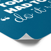 Sorry I'm Late My Toddler Had To Do It Self  Poster (Ecke)