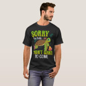 Sorry-im-late-Turtle-T - Shirt (Vorne ganz)