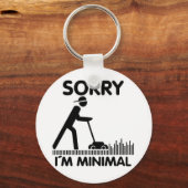 Sorry I'm minimal Schlüsselanhänger (Vorderseite)