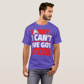 Sorry Ive Got Motocross Motocross Coach or T-Shirt (Vorne ganz)