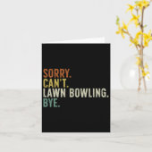 Sorry kann Bowling nicht durch Karte (Gelbe Blume)