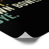 Sorry kann Bowling nicht durch Poster (Ecke)