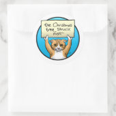 Sorry Kitty Runder Aufkleber (Tasche)