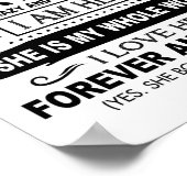 Sorry Ladys I'm Maried to A Freakin's sexy Ehefrau Poster (Ecke)