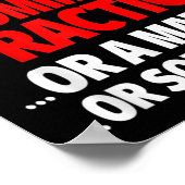 Sorry, mein Kind hat Badminton Übung oder ein Matc Poster (Ecke)