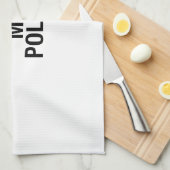 Sorry Meine Polnisch-Sprache Geschirrtuch (Viertel Falte)