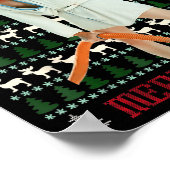 Sorry Mericas Full Funny Trump Christmas Ugly Poster (Ecke)