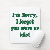 Sorry mousepad (Mit Mouse)