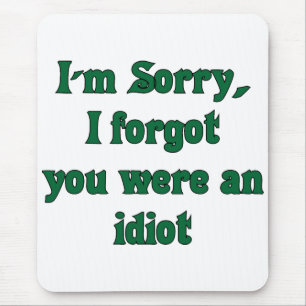 Sorry mousepad