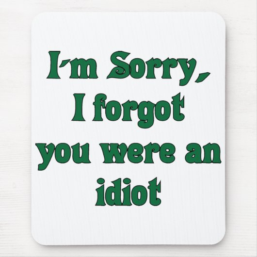 Sorry mousepad (Vorne)